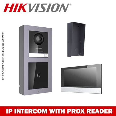 hikvision distribution box for intercom|hikvision entry system.